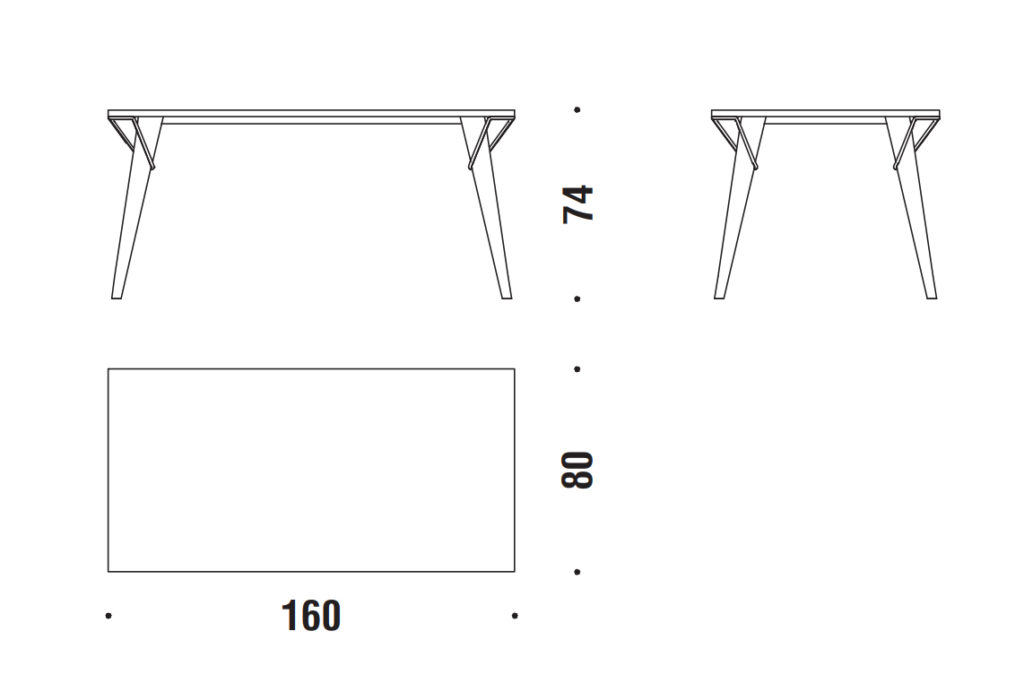 160x80x74H